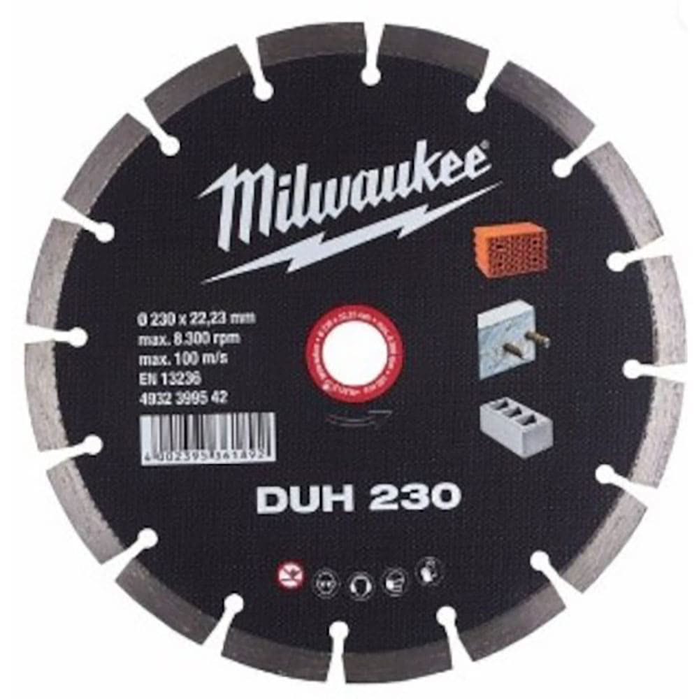 ｍｉｌｗａｕｋｅｅ　２３０ｍｍダイヤモンドブレード（セグメント型）　４９３２３９９５４２＿