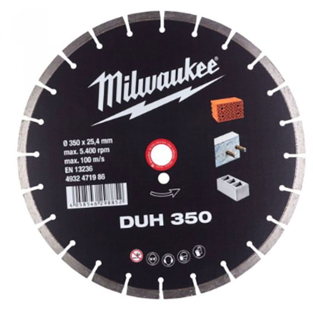 ｍｉｌｗａｕｋｅｅ　３５０ｍｍ　ダイヤモンドブレード（セグメント型・石工用）　４９３２４７１９８６＿
