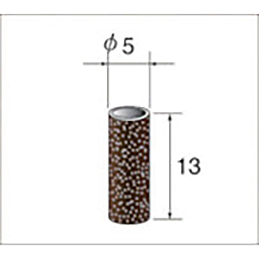 ナカニシ　カートリッジサンダー　２０個入　φ５×１３　＃８０　４９４０１＿