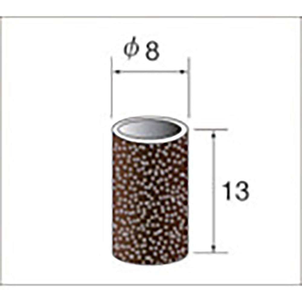 ナカニシ　カートリッジサンダー　２０個入　φ８×１３　＃２４０　４９４１４＿