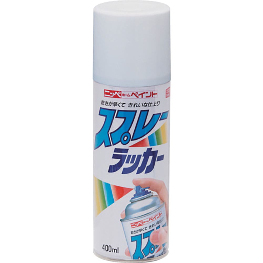 ニッぺ　スプレーラッカー　４００ｍｌ　ホワイト　ＨＰＳ０ＡＡ　４．９７６１２４２５０３ｅ＋１２＿
