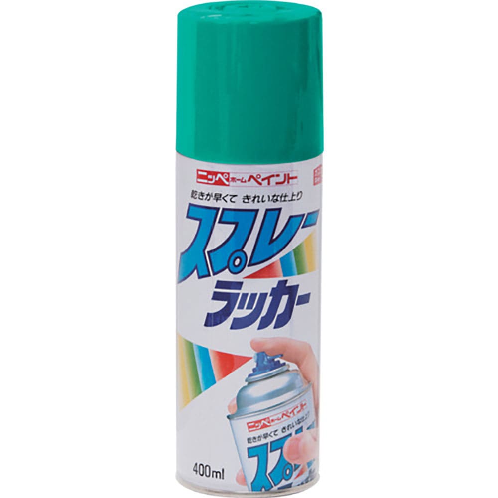 ニッぺ　スプレーラッカー　４００ｍｌ　エメラルドグリーン　ＨＰＳ０ＬＤ　４．９７６１２４２５１８ｅ＿