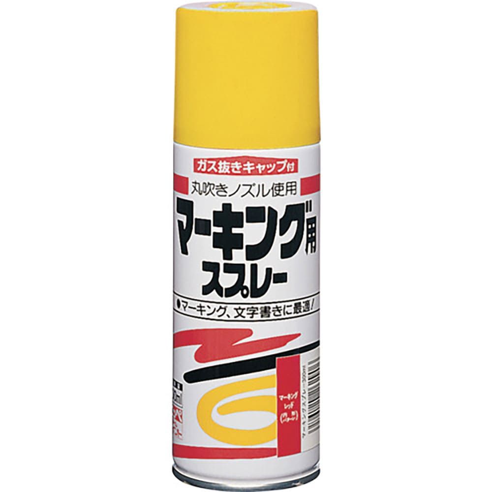 ニッぺ　マーキングスプレー　３００ｍｌ　マーキングイエロー　ＨＲＤ０２３－３００　４．９７６１２４＿