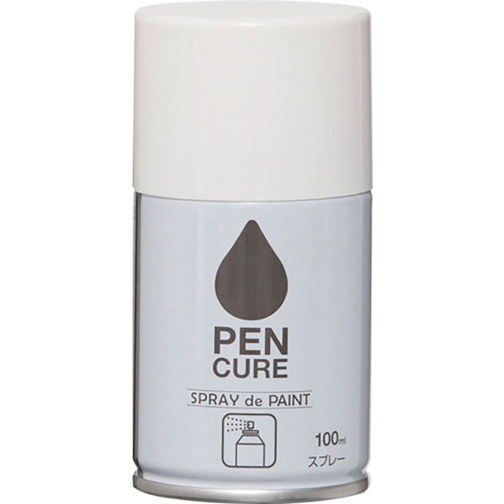 ニッぺ　ペンキュア　ＳＰＲＡＹ　ｄｅ　ＰＡＩＮＴ　１００ｍｌ　ホワイト　ＨＢ００１－１００　４．９＿