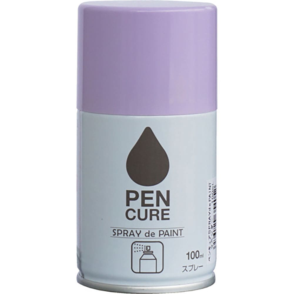 ニッぺ　ペンキュア　ＳＰＲＡＹ　ｄｅ　ＰＡＩＮＴ　１００ｍｌ　ラベンダー　ＨＢ０１５－１００　４．＿