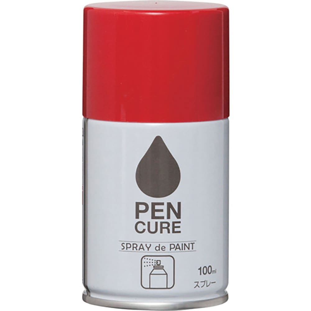 ニッぺ　ペンキュア　ＳＰＲＡＹ　ｄｅ　ＰＡＩＮＴ　１００ｍｌ　レッド　ＨＢ００４－１００　４．９７＿