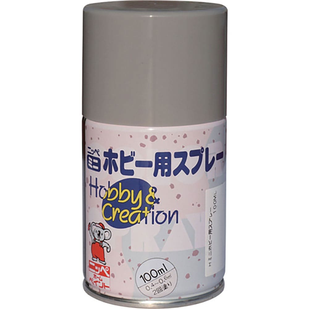 ニッぺ　ミニホビースプレー　１００ｍｌ　グレ－　ＨＲ８２０３－１００　４．９７６１２４４１０３ｅ＋＿