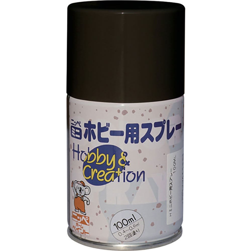 ニッぺ　ミニホビースプレー　１００ｍｌ　ブラック　ＨＲ８２０４－１００　４．９７６１２４４１０４ｅ＿