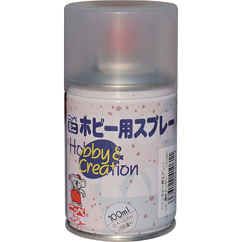 ニッぺ　ミニホビースプレー　１００ｍｌ　透明クリヤ－　ＨＲ８２０６－１００　４．９７６１２４４１０＿