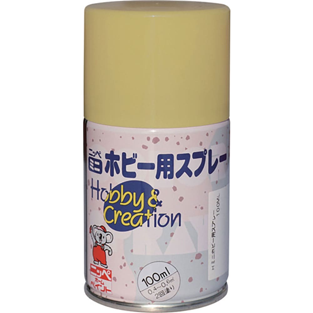 ニッぺ　ミニホビースプレー　１００ｍｌ　クリ－ム　ＨＲ８２３３－１００　４．９７６１２４４１３３ｅ＿