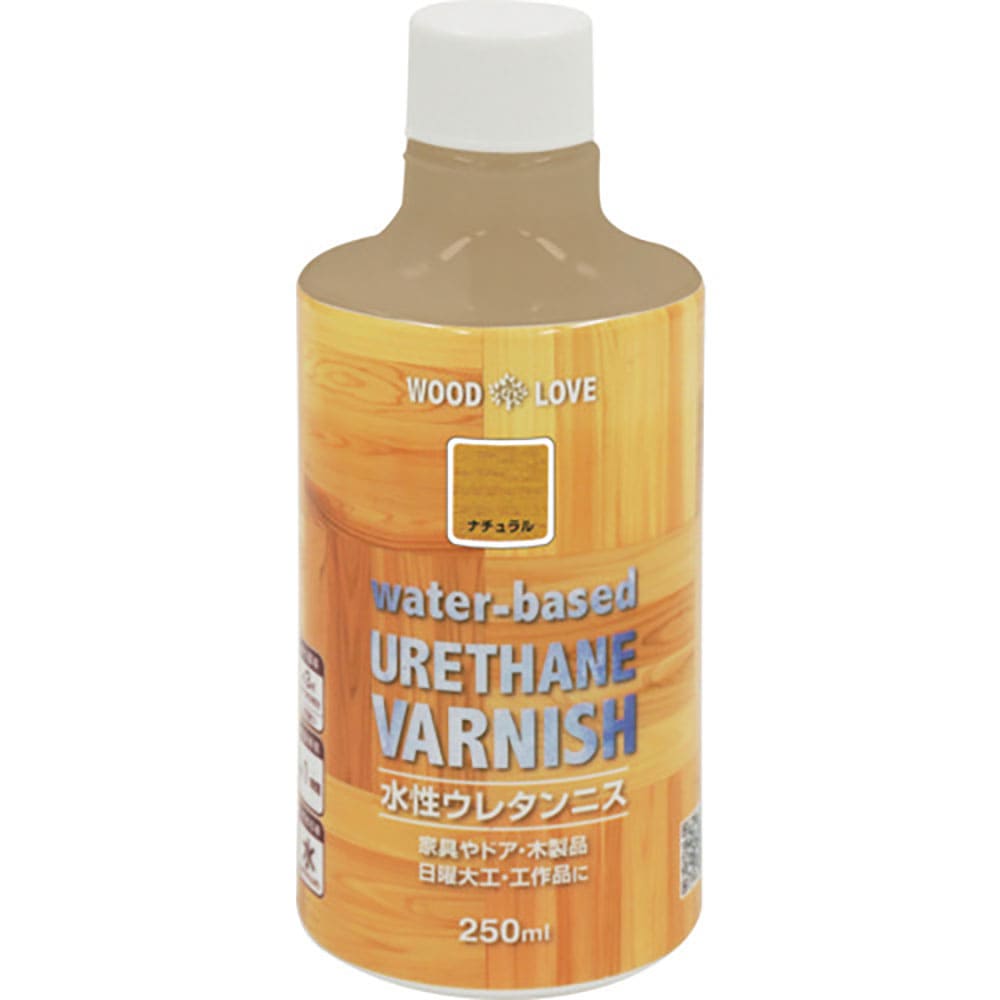 ニッぺ　水性ウレタンニス　２５０ｍｌ　ナチュラル　３００Ｎ０２１－２５０　４．９７６１２４５１６１＿