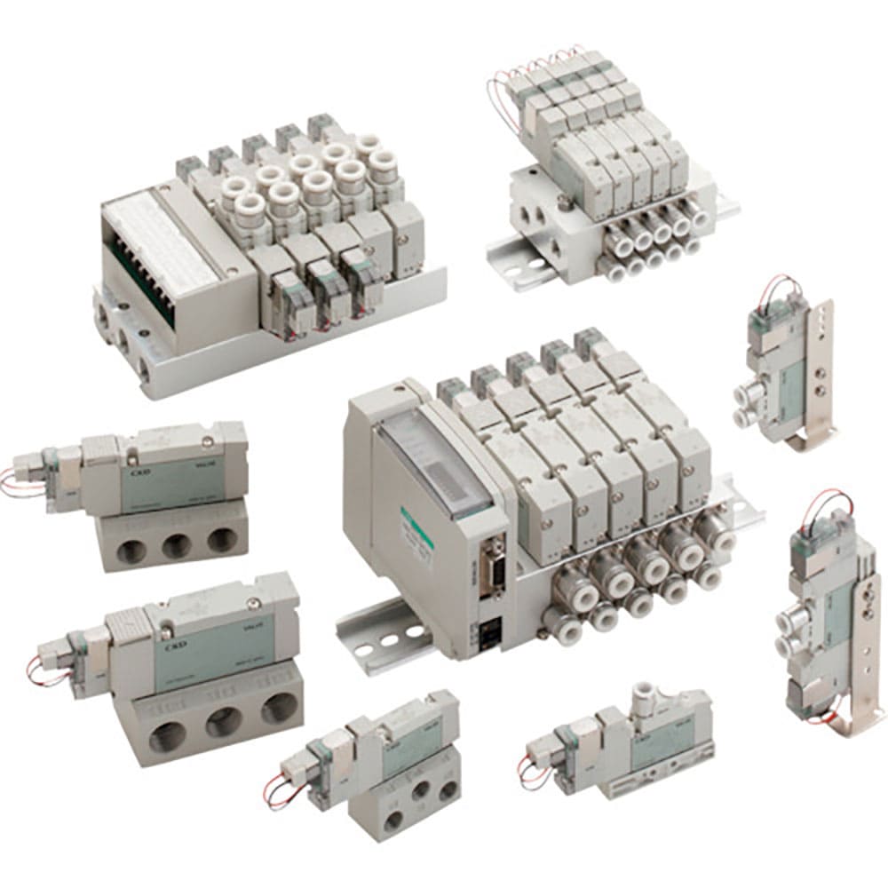 ＣＫＤ　パイロット式５ポート弁　ダイレクト配管　４ＧＡ３２０Ｒ－Ｃ６－Ｅ２－３＿