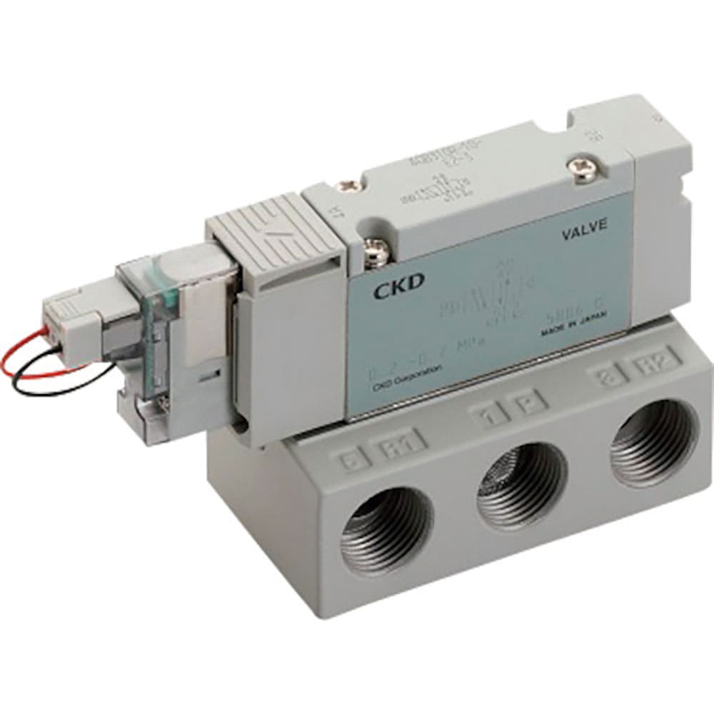 ＣＫＤ　パイロット式５ポート弁　ベース配管　４ＧＢ３１０Ｒ－１０－Ｅ２－３＿