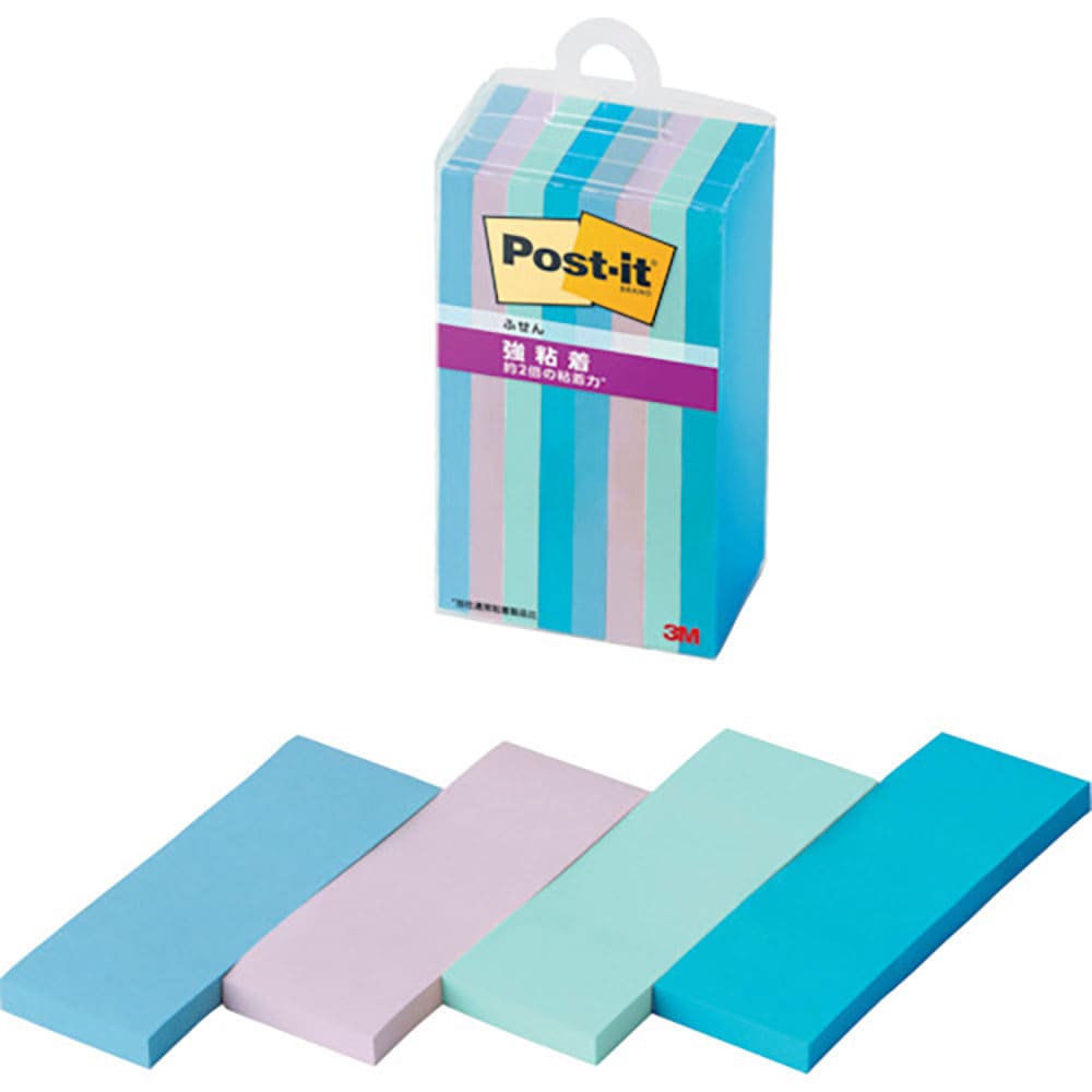 ３Ｍ　ポスト・イット　強粘着ふせん　マルチカラー２　５００ＳＳ－ＭＣ－２Ｎ＿