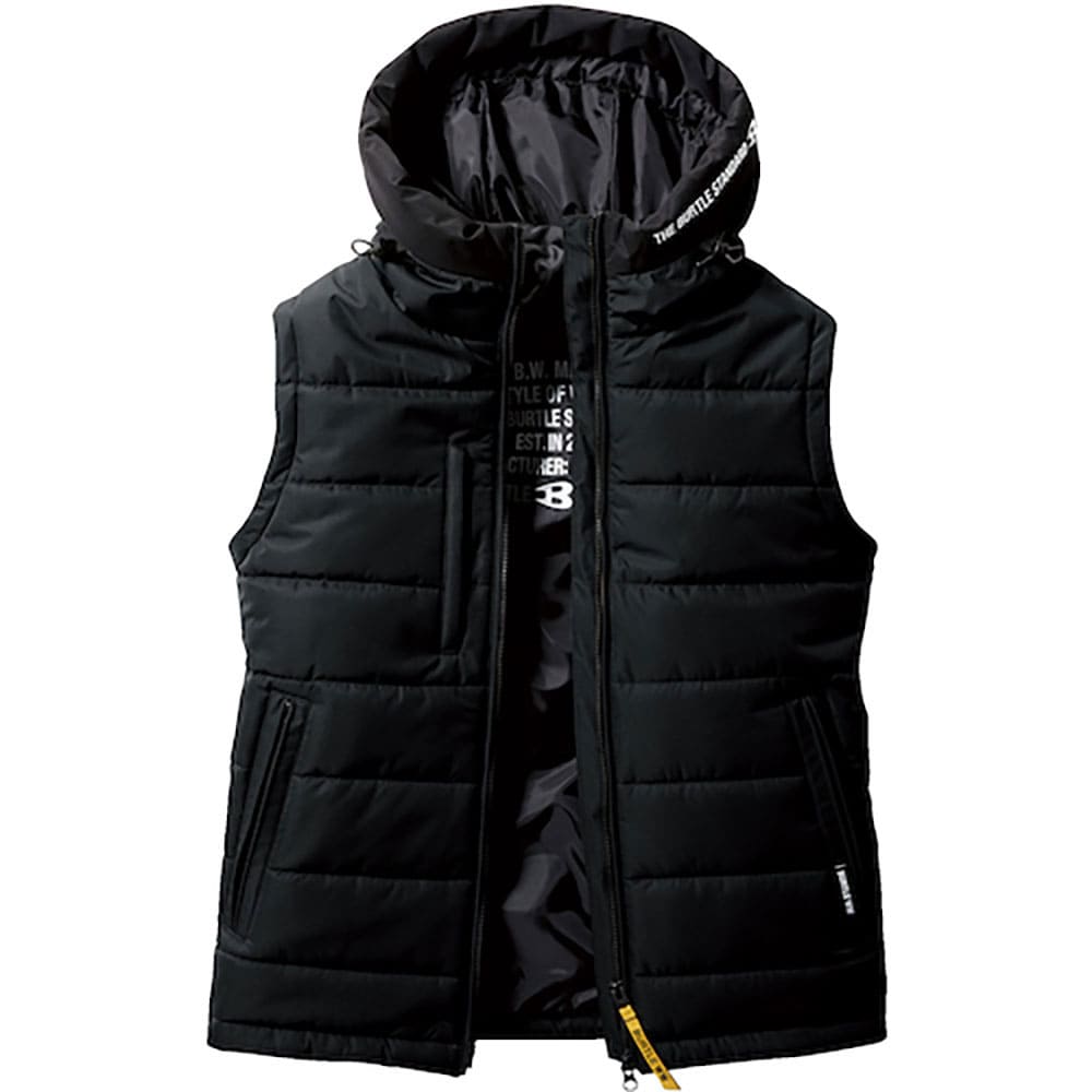 ＢＵＲＴＬＥ　防寒フーディベスト　５０３４－３５－ＸＬ　ブラック　５０３４－３５－ＸＬ＿