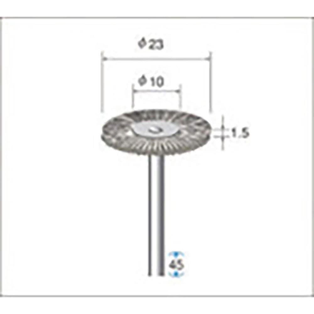 ナカニシ　耐熱ナイロンブラシ　（１Ｐｋ（袋）＝５本入）　５０７３２＿