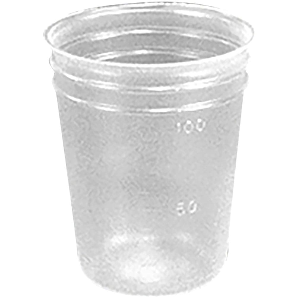 ＡＳ　ディスポカップ１００ｍＬ目盛付き　５－０７７－０１＿