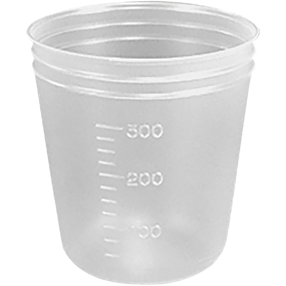ＡＳ　ディスポカップ（バキュームタイプ）３００ｍＬ　Ｖ－３００　目盛付き　５－０７７－０４＿