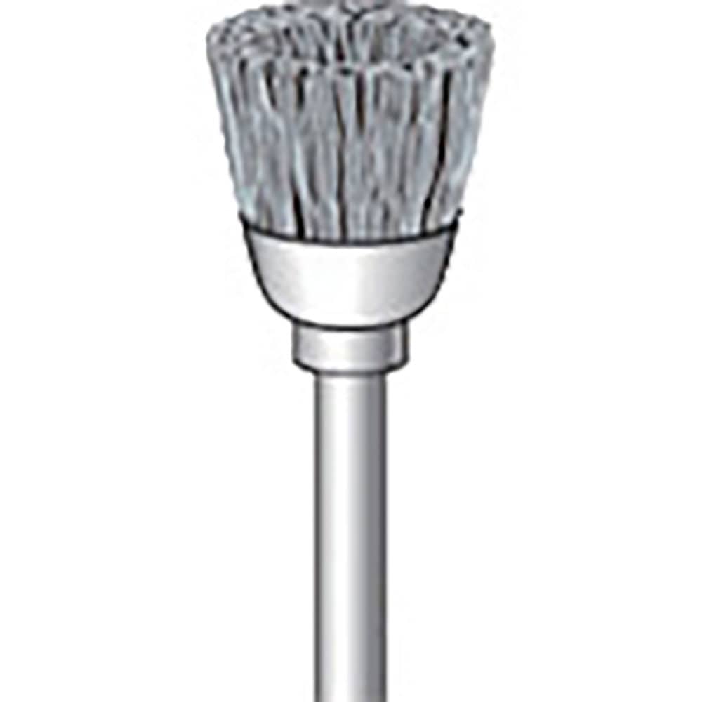 ナカニシ　ダイヤ入りナイロンブラシ　カップ型　φ１３×８×軸φ３　線φ０．２５　＃６００　５１０３＿