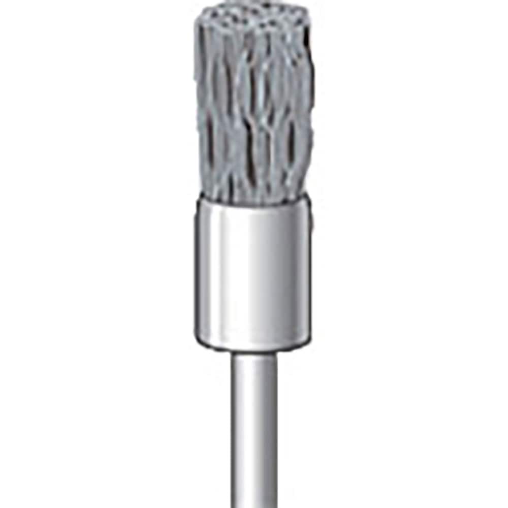 ナカニシ　ダイヤ入りナイロンブラシ　エンド型　φ８×１２×軸φ３　線φ０．４　＃２４０　５１０５６＿