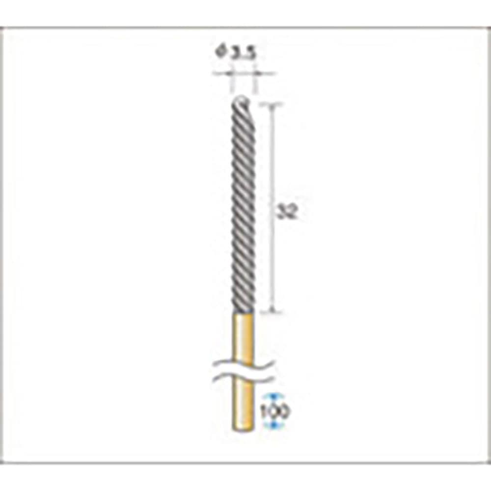 ナカニシ　インサイドブラシ　２本入　φ３．５×３０×軸φ３　＃６００　５１５７８＿