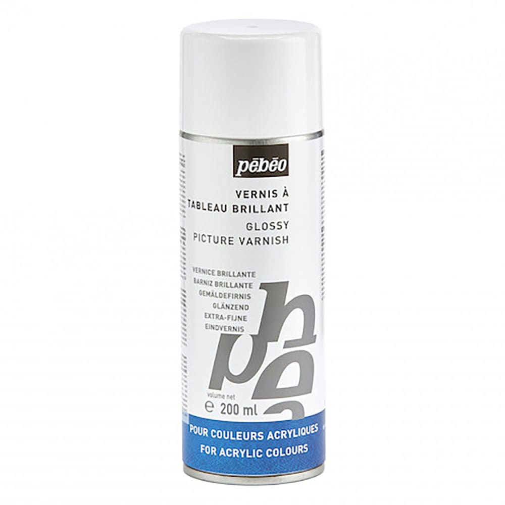 Ｐｅｂｅｏ　グロスバーニッシュ（つや出し・画面保護剤）油性　スプレー　２００ｍｌ　５２０２３０＿