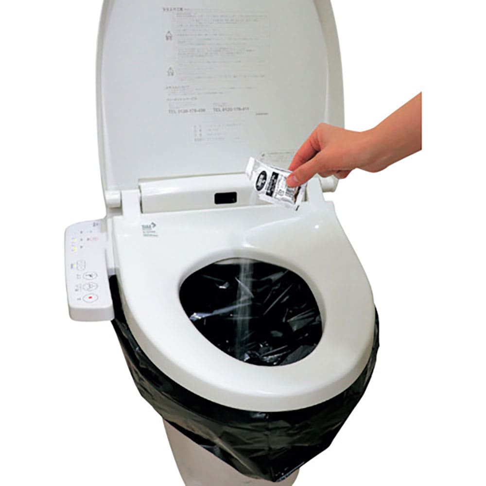 ＡｒＴｅＣ　トイレストック（非常用トイレ）防臭袋付１００回用　５２２４５＿