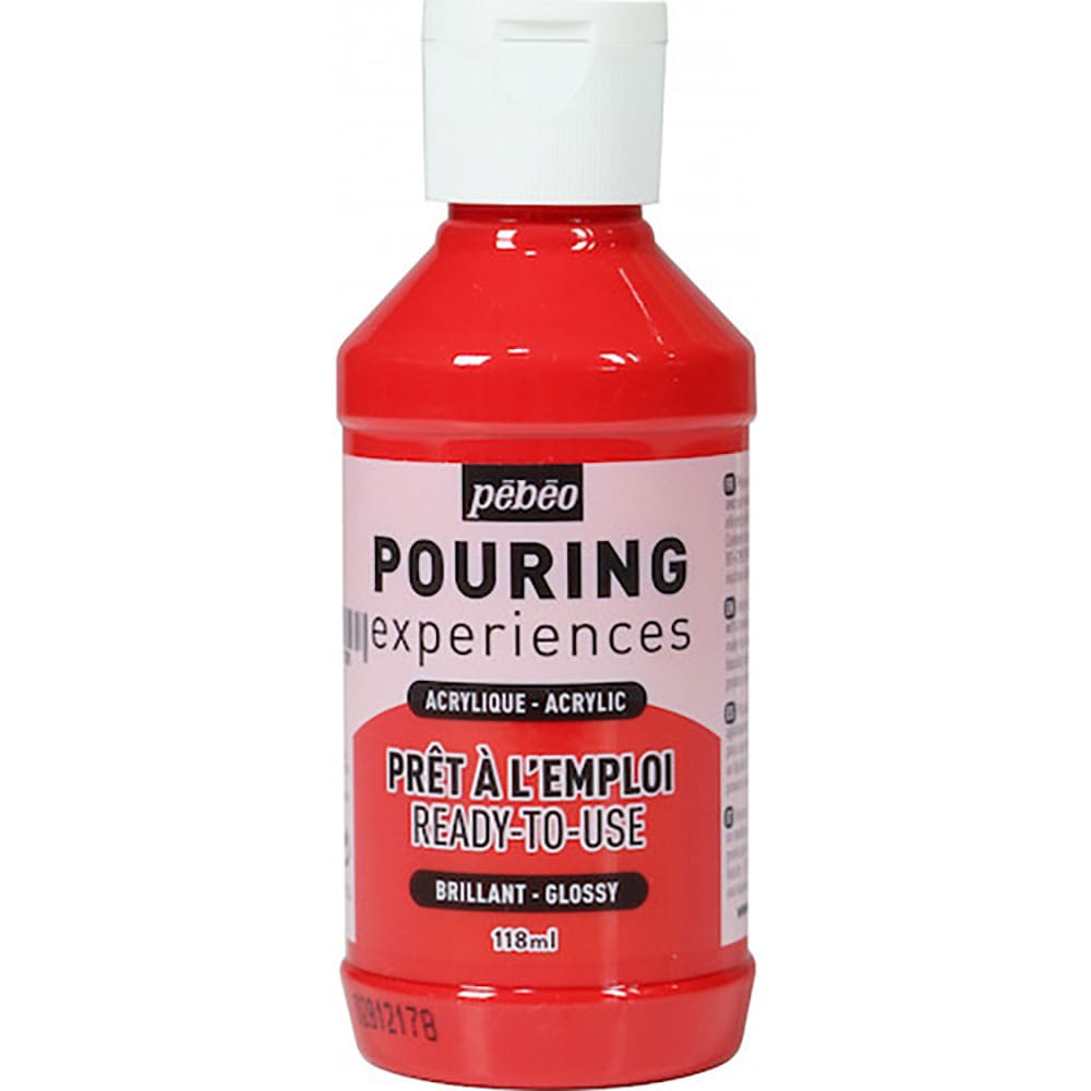 Ｐｅｂｅｏ　ポーリングメディウム入り　アクリル絵具１１８ｍｌ　１３　マゼンタレッド　５２４６１３＿