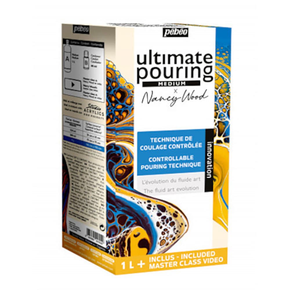 Ｐｅｂｅｏ　アルティメット　ポーリングメディウム　１Ｌキット（触媒・Ｂ液６０ｍｌボトル入り）　５２＿