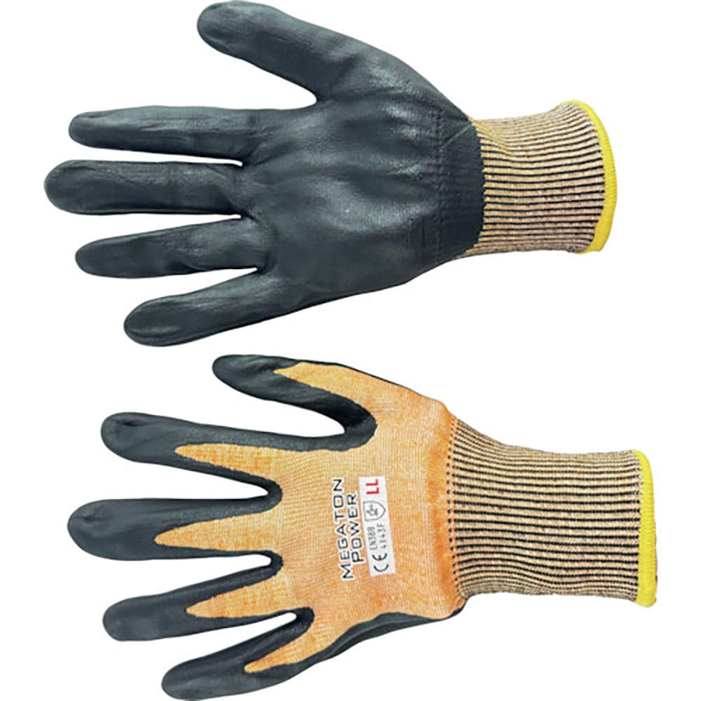 富士手袋　メガトンパワー耐切創（Ｆレベル）　５３－１２Ｆ－ＬＬ＿