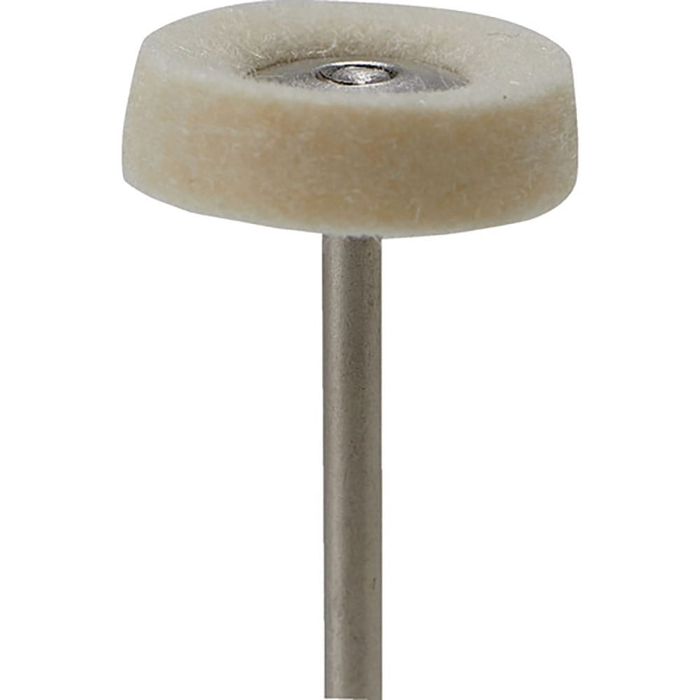 ナカニシ　フェルトバフソフトタイプ（１Ｐｋ（袋）＝１０本）平（ソフト）　外径１７ｍｍ　５３１５１＿