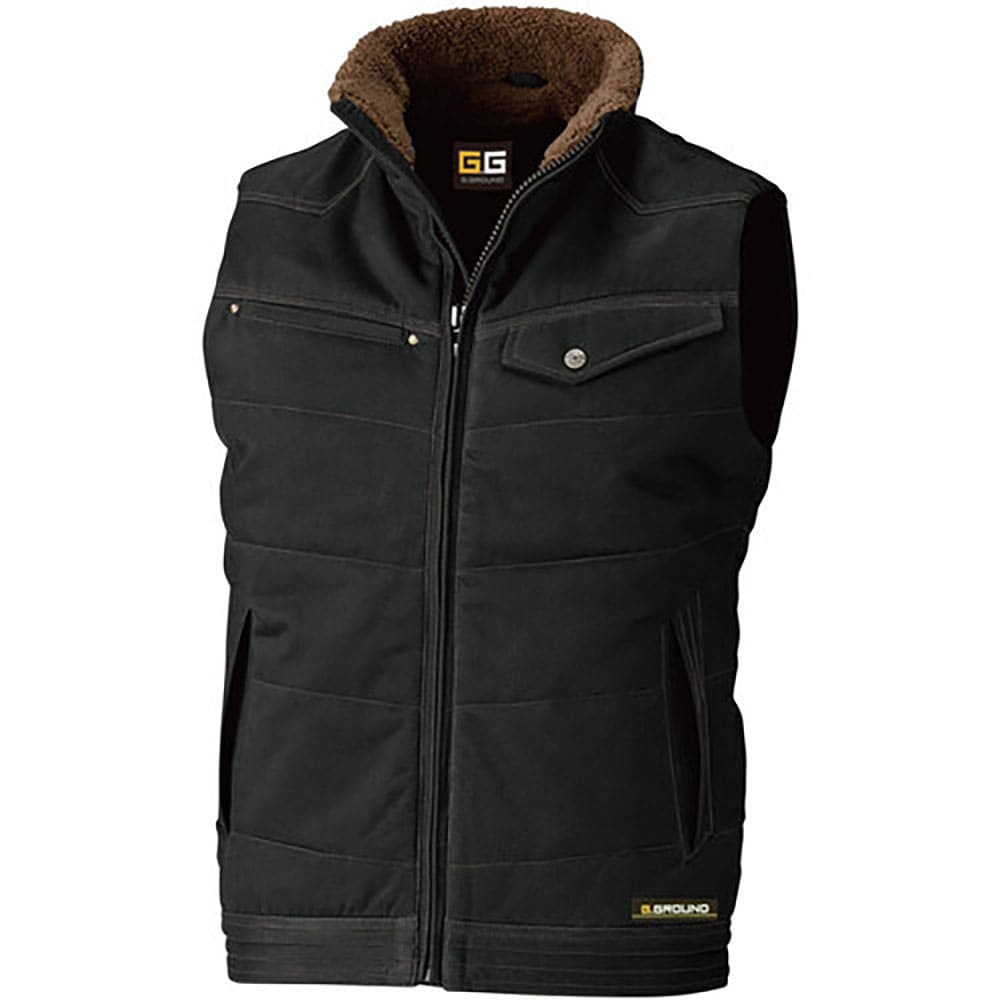 Ｇ．Ｇ．　５５０６　防寒ベスト　ブラック　３Ｌ　５５０６－４－３Ｌ＿