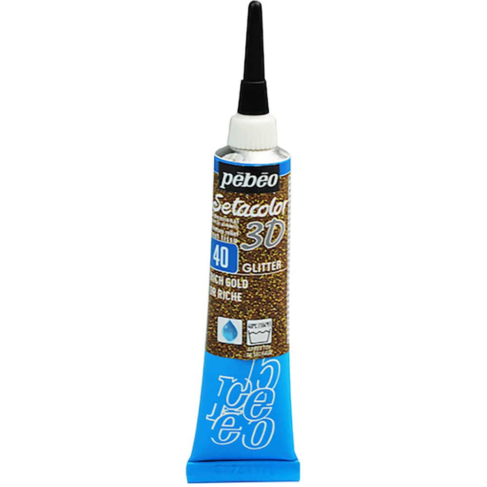 Ｐｅｂｅｏ　セタカラー３Ｄグリッター　２０ｍｌ　ＮＯ．４０　リッチゴールド　５５７０４０＿
