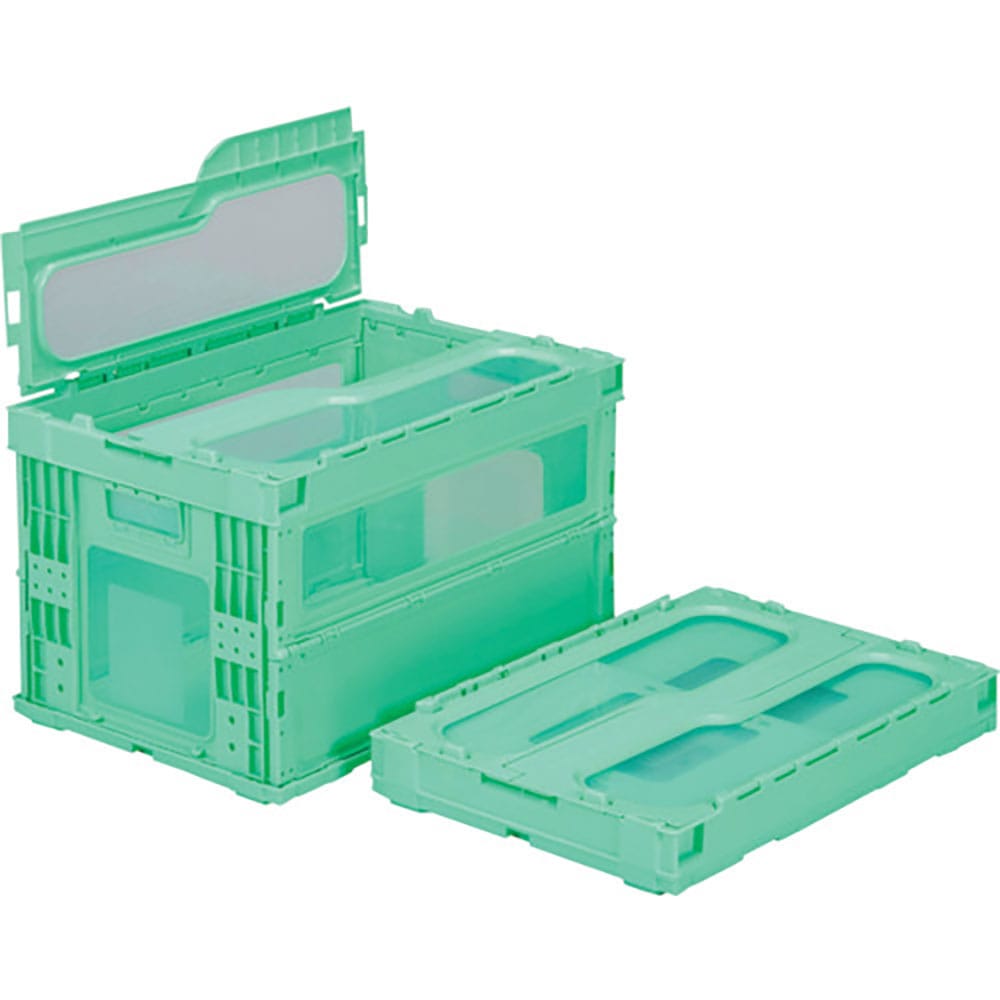 サンコー　フタ一体型折りたたみコンテナー　５５９４９０　マドコン　ＨＢＣ－５１Ｂ－Ｄ　５５９４９０＿