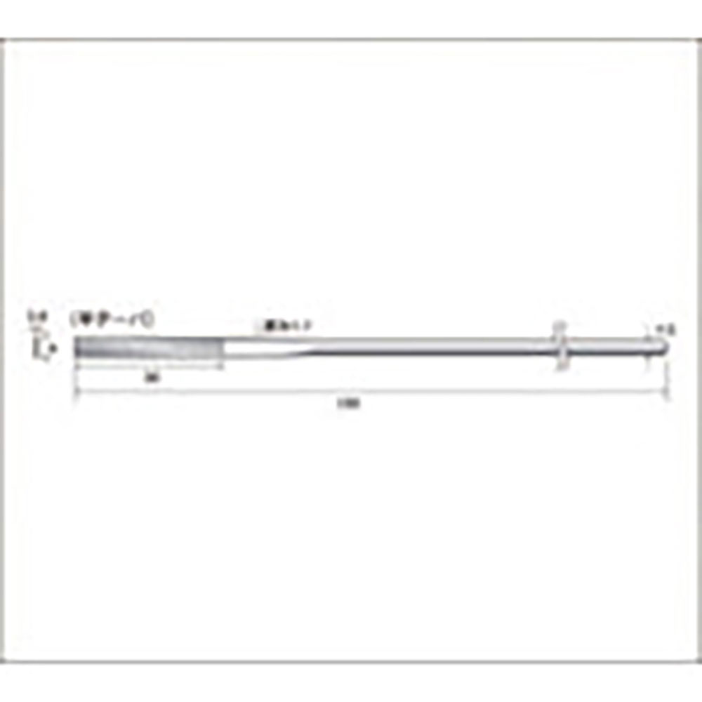 ナカニシ　ダイヤモンドヤスリ　平テーパー型　４×０．６×３０　＃４００　５７１０５＿
