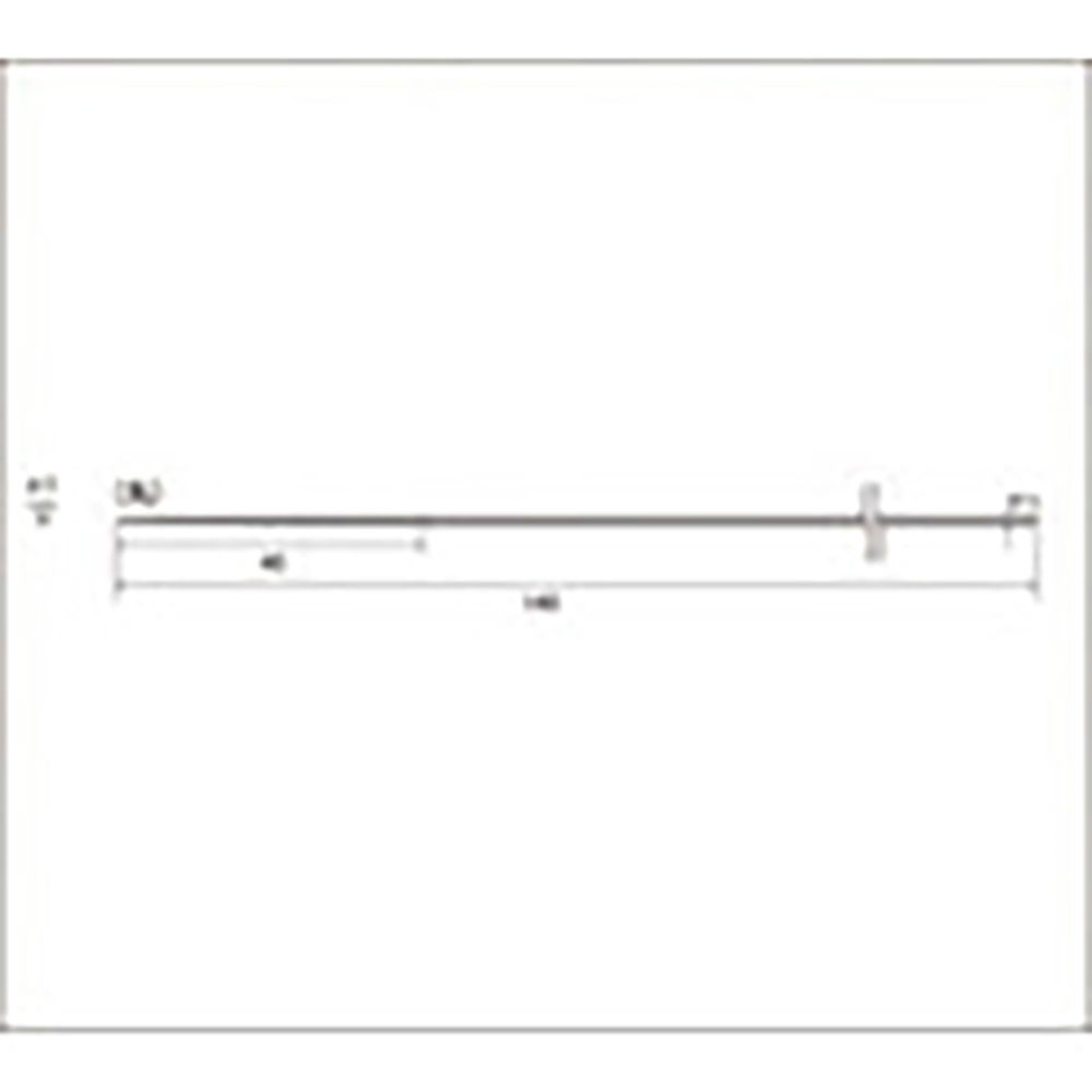 ナカニシ　ダイヤモンドヤスリ　丸型　φ１×４０　＃４００　５７１３２＿