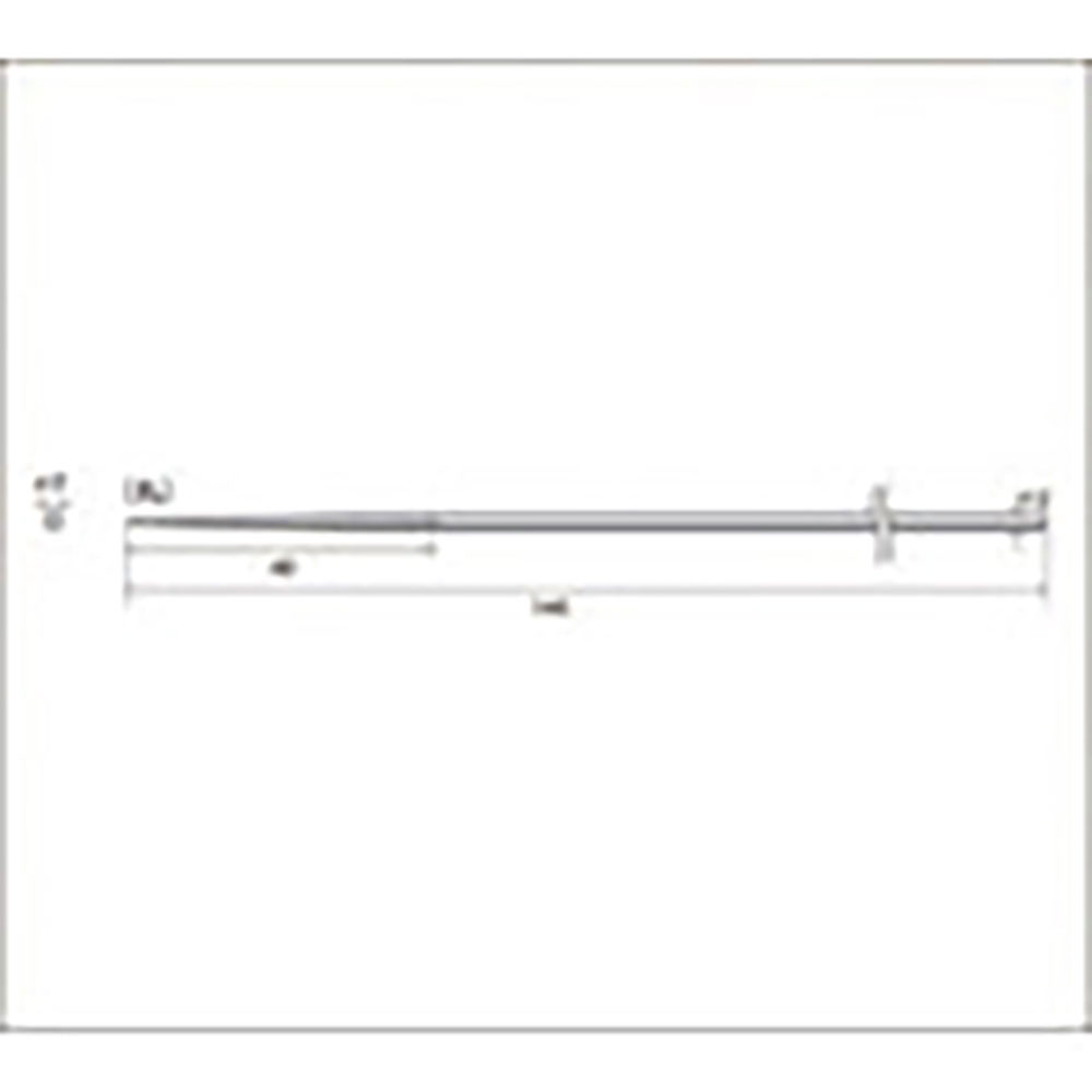 ナカニシ　ダイヤモンドヤスリ　丸型　φ２×４０　＃２００　５７１３３＿