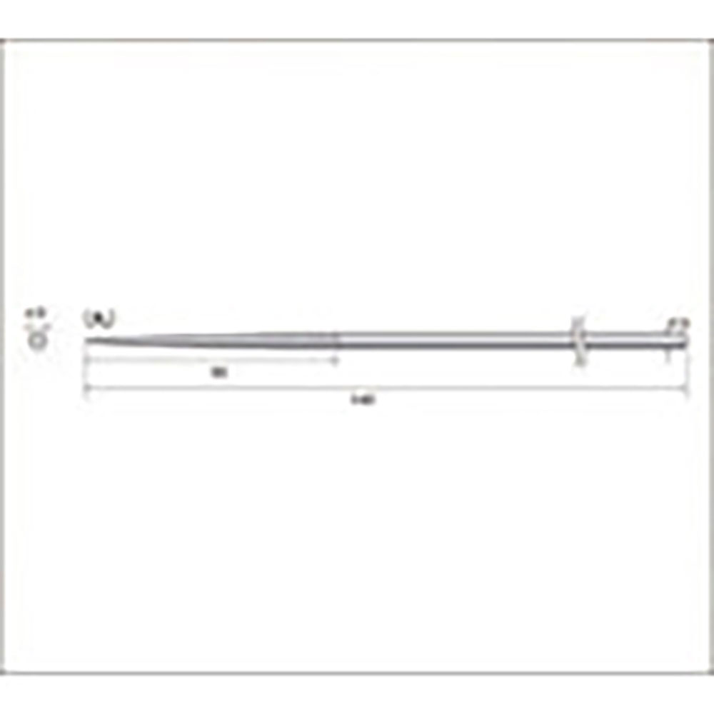 ナカニシ　ダイヤモンドヤスリ　丸型　φ３×５０　＃２００　５７１３６＿