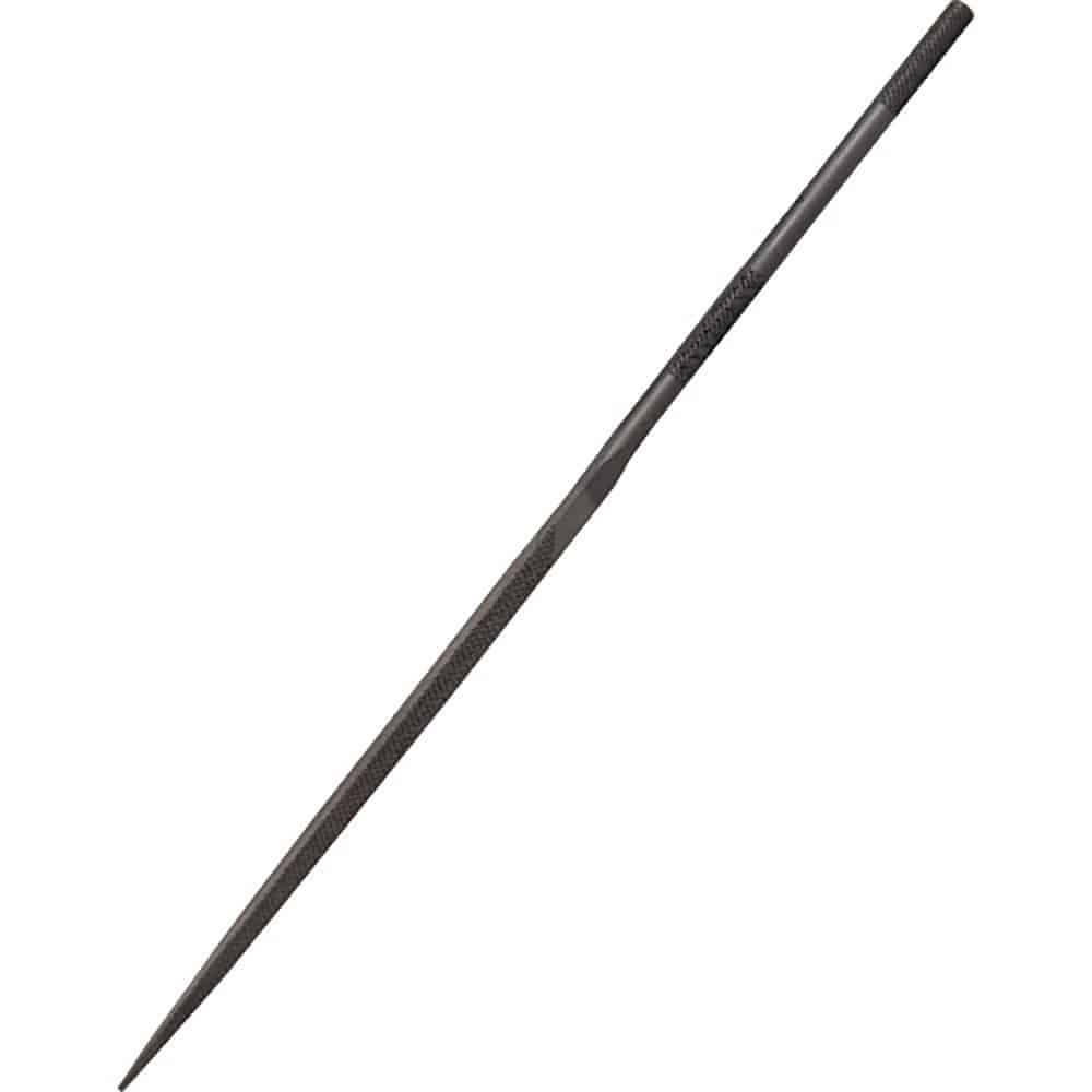 ナカニシ　精密鉄鋼ヤスリ　中目　３本入　三角型　３．３×３．３×７０×軸φ３　５７３０４＿