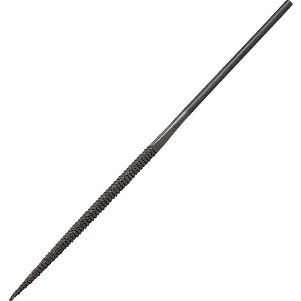 ナカニシ　精密鉄鋼ヤスリ　鬼目　３本入　三角型　３．８×３．８×６９×軸φ３　５７４０４＿