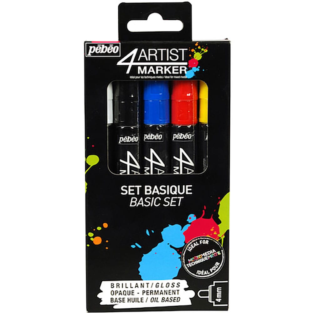 Ｐｅｂｅｏ　４アーティスト　マーカー　スタンダード５色セット（４ｍｍ）　５８０８９１＿