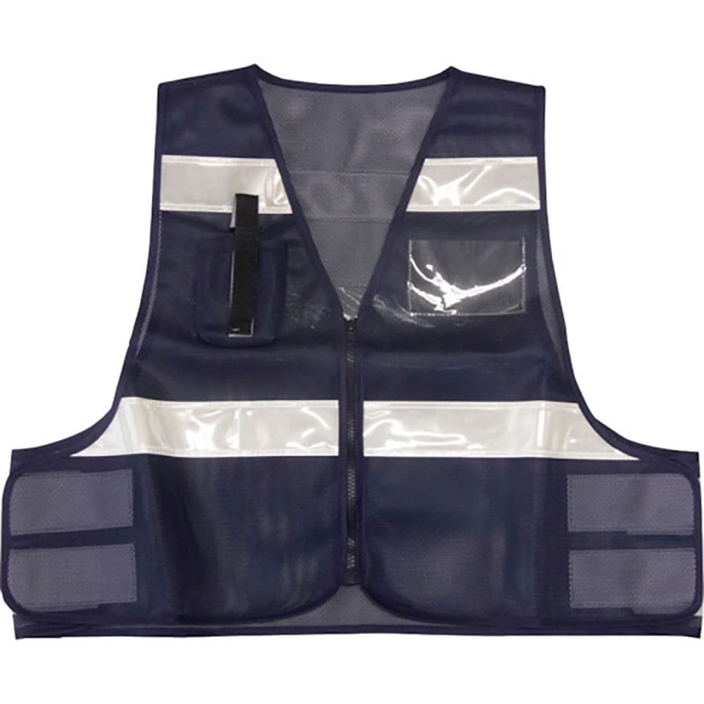 ミズケイ　防犯パトロールベスト（ネイビー）　５９１８５０２＿