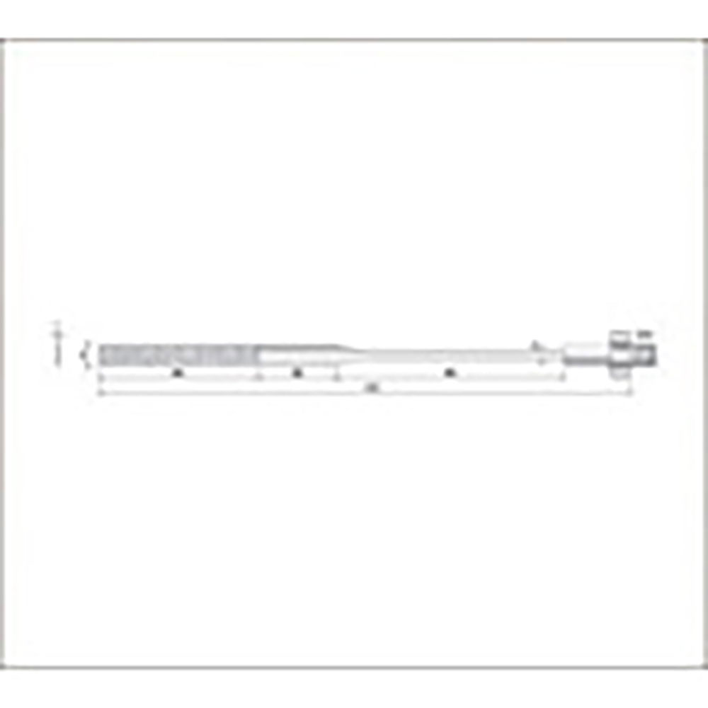 ナカニシ　電着ダイヤモンドヤスリ　平ロング型　５×１×４０　＃２００　６０１１５＿