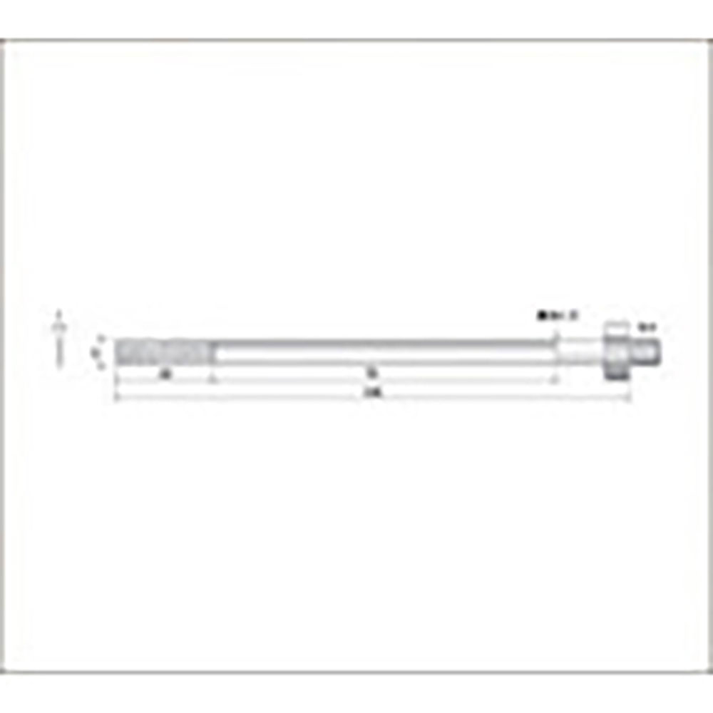 ナカニシ　電着ダイヤモンドヤスリ　平ロングテーパー型　５×１×２０　＃２００　６０２３１＿