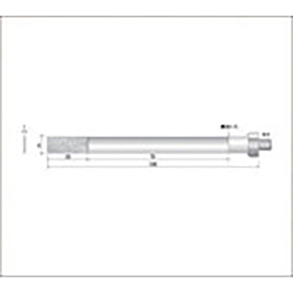 ナカニシ　電着ダイヤモンドヤスリ　平ロングテーパー型　８×１×２０　＃２００　６０２３５＿