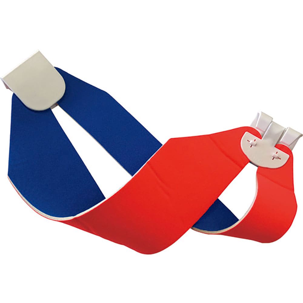 グリーンクロス　ヘルバンド９０セパレートタイプ　スカイブルー／蛍光赤　６１２１７１０２０４＿