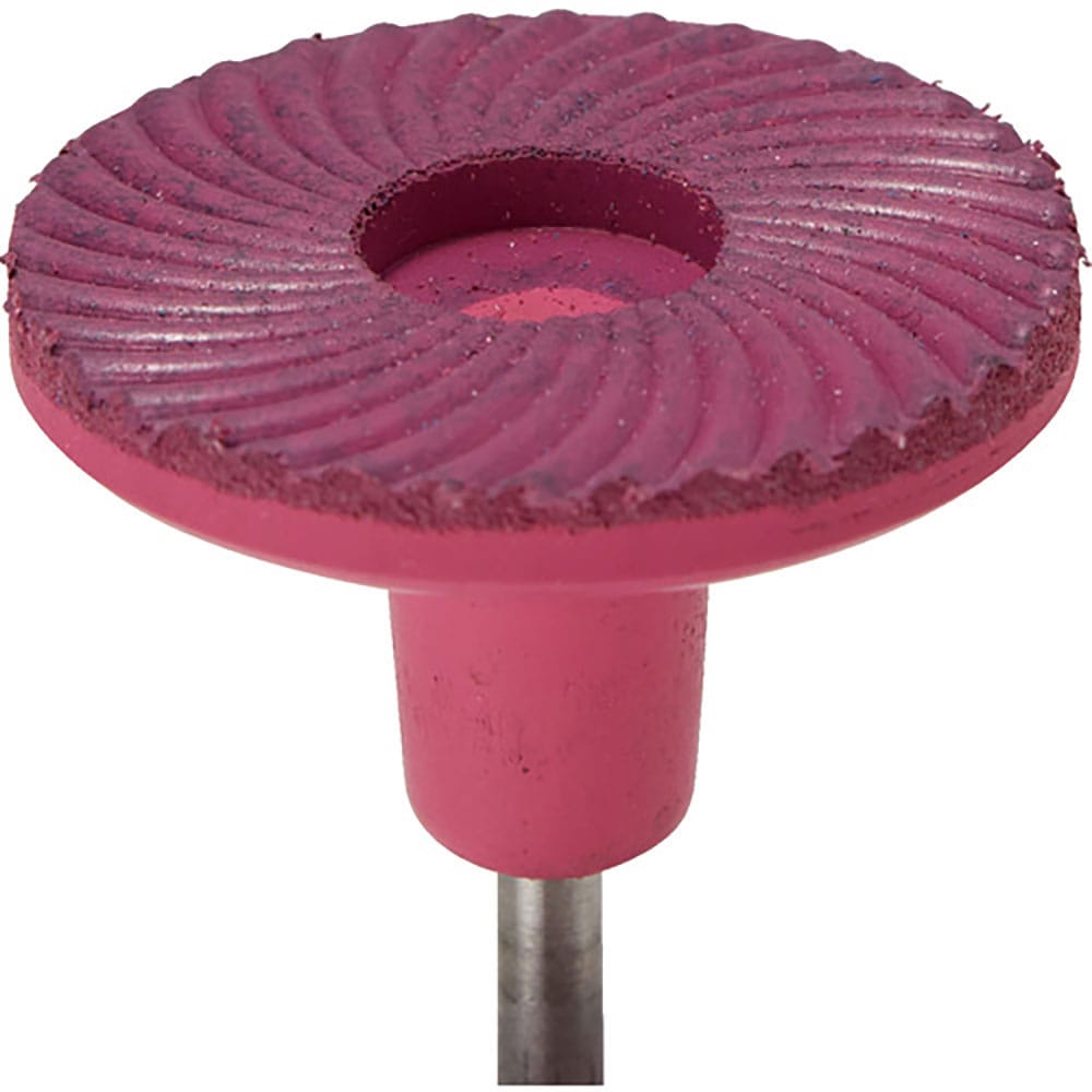 ナカニシ　軸付ゴム砥石ディスク　５本入　φ３０×軸φ３　＃８０　６４４１１＿