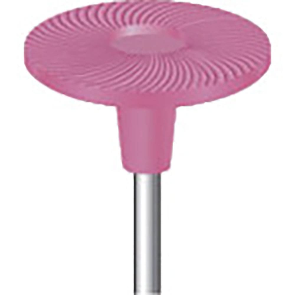 ナカニシ　軸付ゴム砥石ディスク　５本入　φ３０×軸φ３　＃８０　６４４２１＿