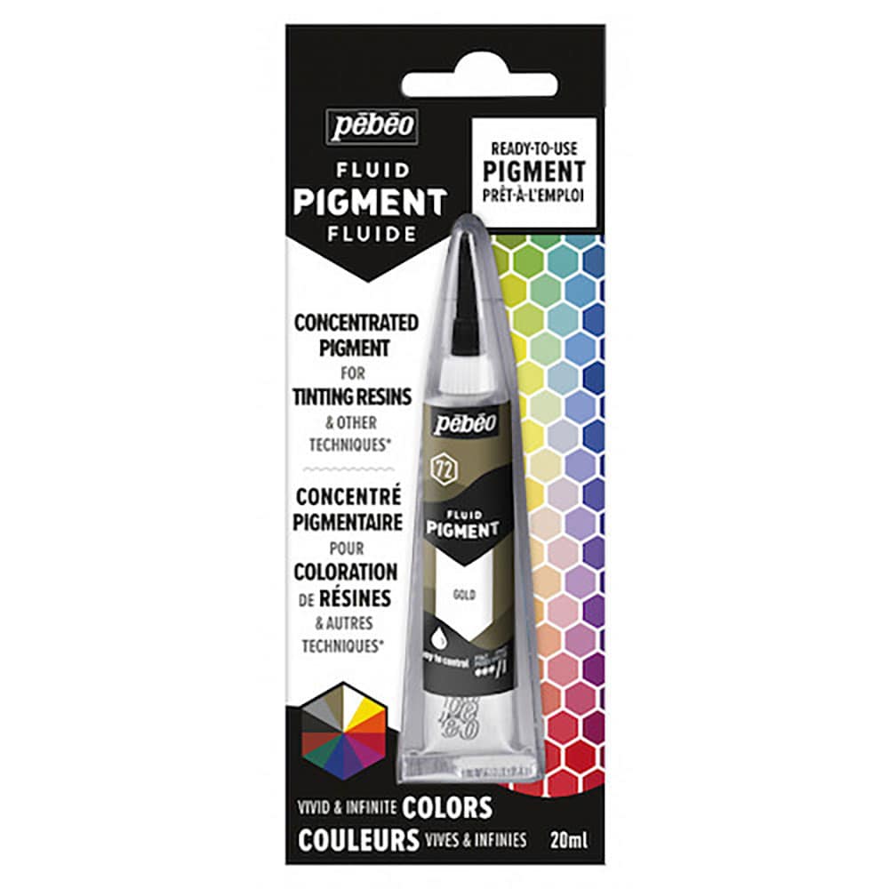 Ｐｅｂｅｏ　【油性リキッド顔料】　フルイドピグメント２０ｍｌ　ゴールド　６５０６７２＿