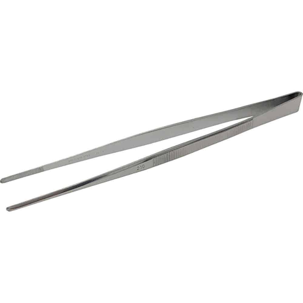 ＡＳ　ステンレス製ピンセット２１０ｍｍ　６－５３１－０４＿